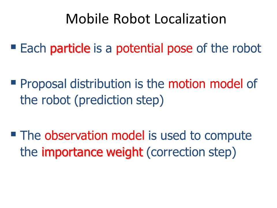 Mobile robot localization